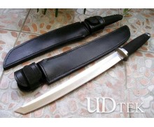 Cold Steel Katana Knife Survival Knife with Leather Sheath UDTEK01201 